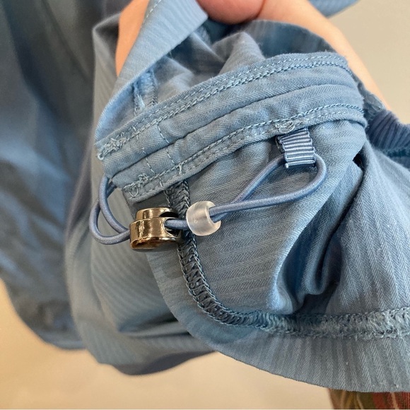 LULULEMON Sz  14 Crop Dance Studio Multiple Pockets Drawstring At Hems Pants - Picture 5 of 10